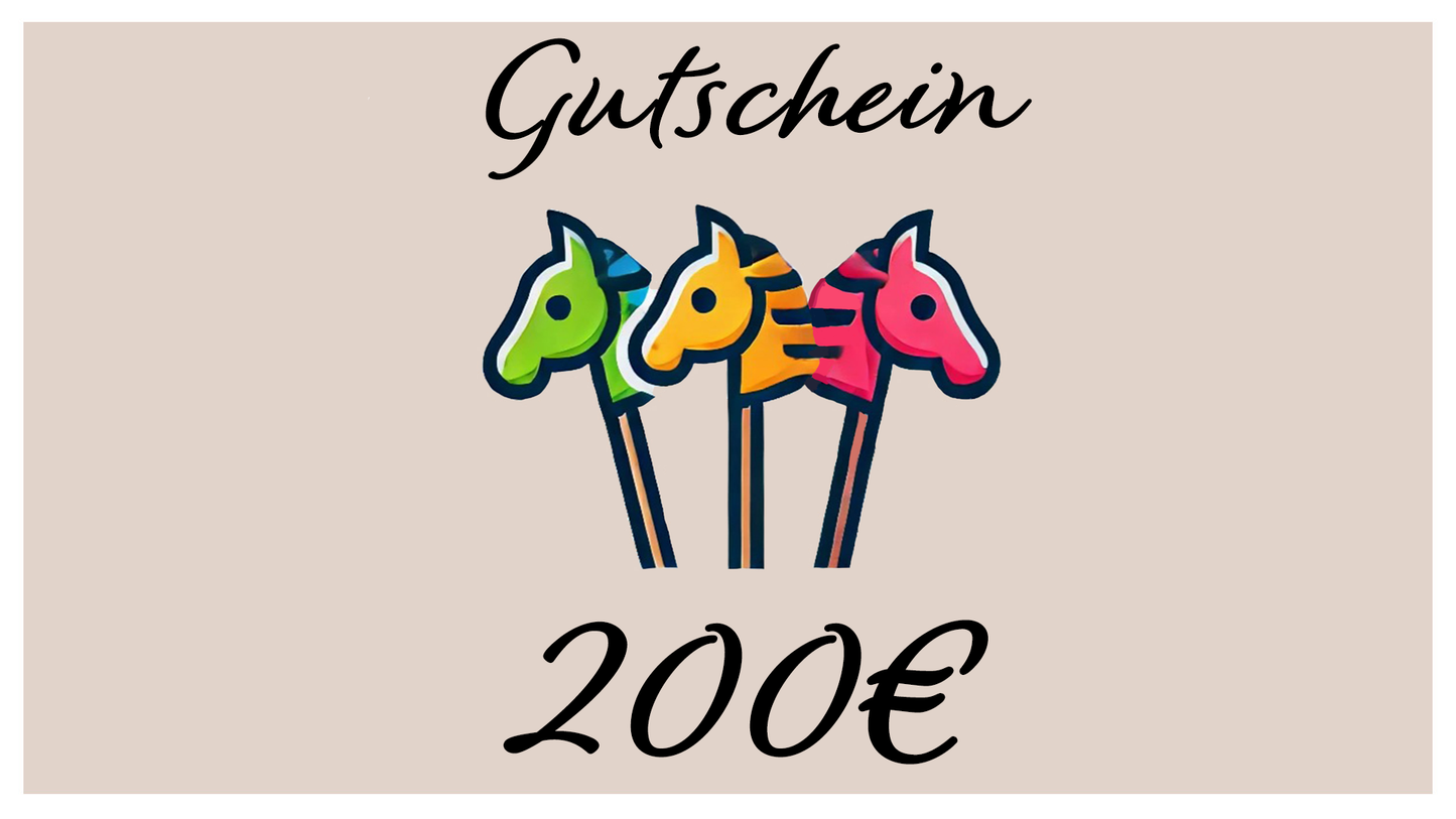 Wunschhobbyhorse-Gutschein